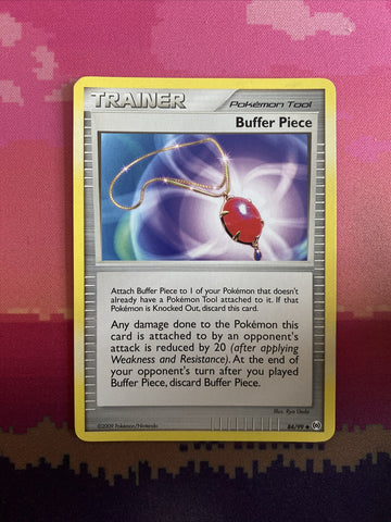 Pokemon Card Buffer Piece Uncommon 84/99 Light Play