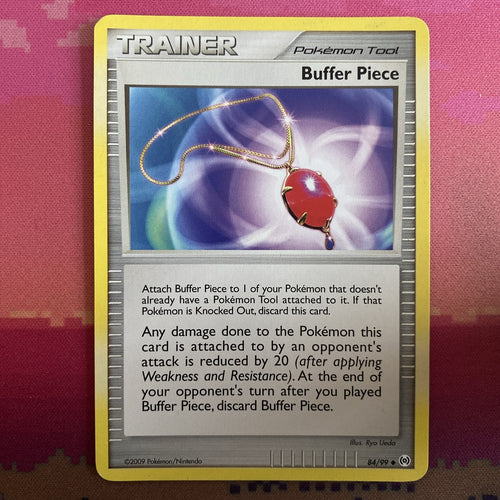 Pokemon Card Buffer Piece Uncommon 84/99 Light Play