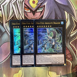 SDMP-EN042 x3 Odd-Eyes Absolute Dragon Ultra Rare Excellent Condition Yugioh
