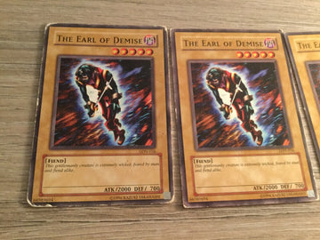 lon Yugioh 3x The Earl Of Demise Mixed Sets (Mixed)! (back)