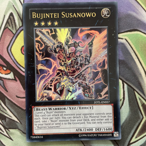 JOTL-EN057 Bujintei Susanowo Ultra Rare Unlim Edition NM Yugioh Card