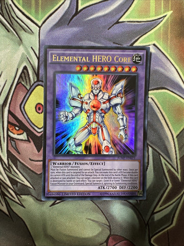 JUMP-EN071 Elemental Hero Core Ultra Rare Limited Edition NM Yugioh Card