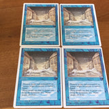 x4 Flash Flood Blue - Chronicles Excellent Magic MTG