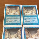 x4 Flash Flood Blue - Chronicles Excellent Magic MTG