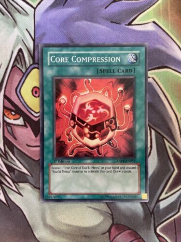 ANPR-EN052 Core Compression Super Rare 1st Edition NM Yugioh Card