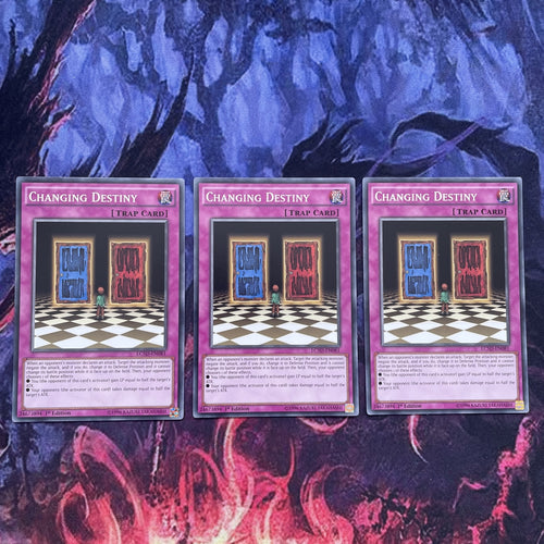 LC5D-EN081 x3 Changing Destiny 1st Edition Mint YuGiOh Card