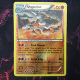 Pokemon Card Rhyperior Primal Clash Reverse Holo Rare 76/160 Near Mint