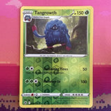 Pokemon Card Tangrowth Crown Zenith Reverse Holo Rare 005/159 Near Mint