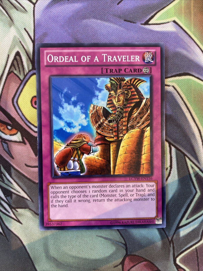 LCYW-EN156 Ordeal Of A Traveler Common Unlimited Edition NM Yugioh Card