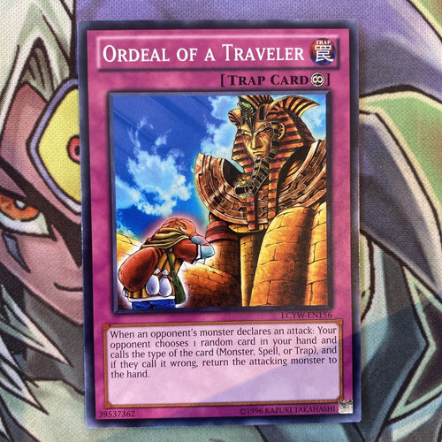 LCYW-EN156 Ordeal Of A Traveler Common Unlimited Edition NM Yugioh Card