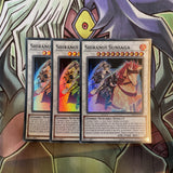 OP10-EN008 Shiranui Sunsaga Super Rare x3 Excellent Condition Yugioh
