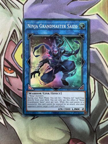 OP20-EN010 Ninja Grandmaster Saizo Super Rare Unl Edition NM Yugioh Card