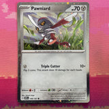 Pokemon Card Pawniard Obsidian Flames Cosmo Holo 148/197 NM