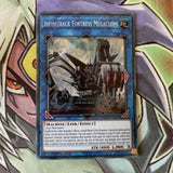 INCH-EN011 Infinitrack Fortress Megaclops Secret Rare 1st Edition NM YuGiOh Card