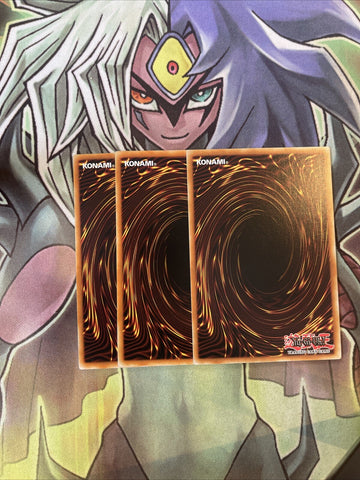 SDCL-EN029 x3 Cosmic Cyclone Common Excellent Condition Yugioh (back)