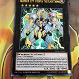 YZ08-EN001 1x Ultra Rare Number S39: Utopia The Lightning NM Yugioh