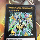 YZ08-EN001 1x Ultra Rare Number S39: Utopia The Lightning NM Yugioh