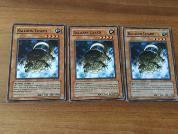 IOC-072 Yugioh 3x Balloon Lizard