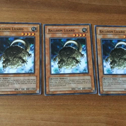IOC-072 Yugioh 3x Balloon Lizard