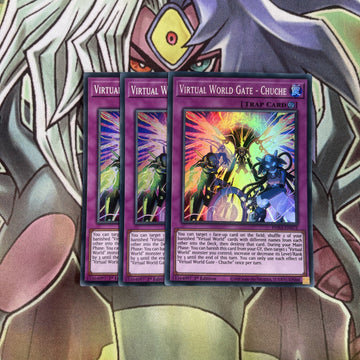 PHRA-EN072 x3 Virtual World Gate - Chuche Super Rare Excellent Condition Yugioh