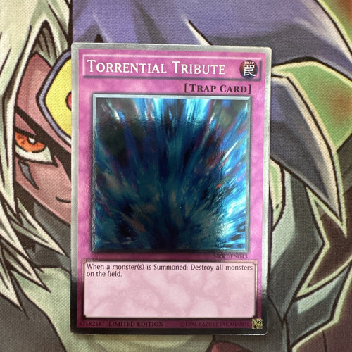 NKRT-EN043 Torrential Tribute Platinum Rare Limited Edition NM Yugioh Card