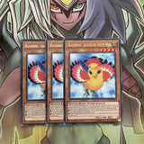 LED3-EN025 x3 Blackwing - Auster the South Wind Rare Excellent Condition Yugioh