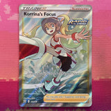 Pokemon Card Korrina's Focus 160/163 Ultra Rare Battle Styles Near Mint