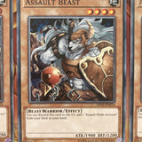 OP10-EN014 PLAYSET 3 X Yugioh assault beast Common OTS NM