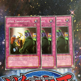 IOC-108 x3 DNA Transplant Common Playset Yugioh