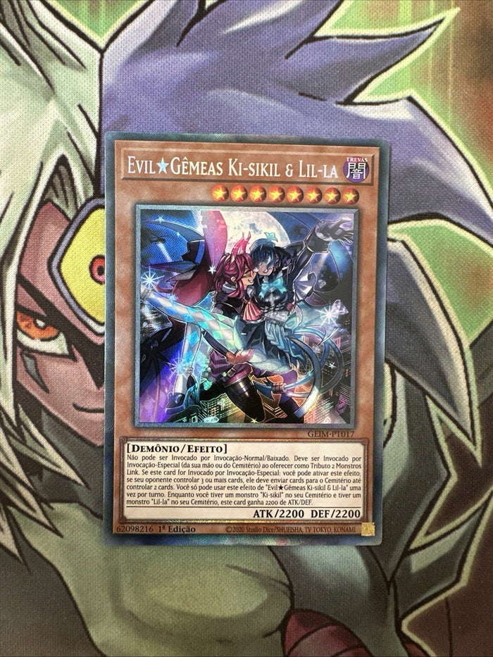 GEIM-EN017 Evil Twins Ki-Sikil Lil-La Collectors ITALIAN 1st Edition NM Yugioh