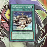 AST-042 The Sanctuary In The Sky Super Rare UNL Edition NM Yugioh Card