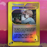 Pokemon Card Bill's Maintenance Expedition Reverse Holo 137/165 Excellent