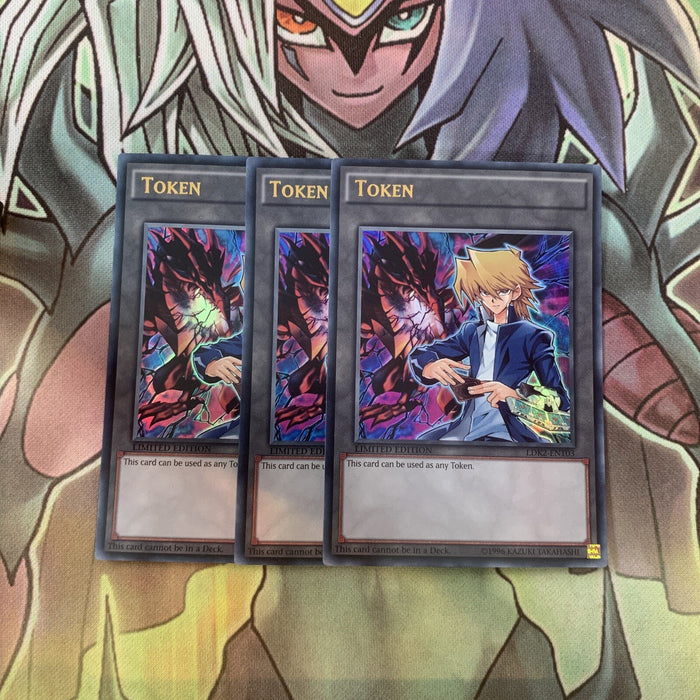LDK2-ENT03 x3 Token Ultra Rare Excellent Condition Yugioh