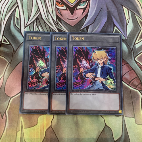 LDK2-ENT03 x3 Token Ultra Rare Excellent Condition Yugioh