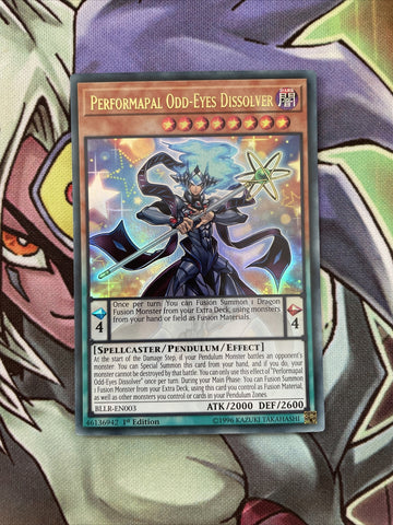BLLR-EN003 Performapal Odd-Eyes Dissolver Ultra Rare 1st Edition NM Yugioh Card