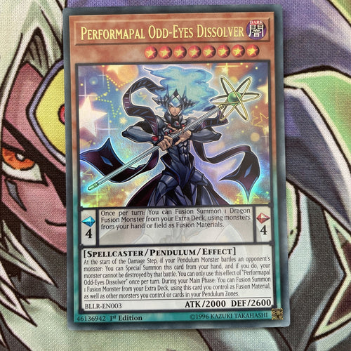BLLR-EN003 Performapal Odd-Eyes Dissolver Ultra Rare 1st Edition NM Yugioh Card