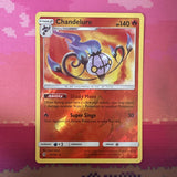 Pokemon Card Chandelure Guardians Rising Reverse Holo Rare 13/145 Near Mint