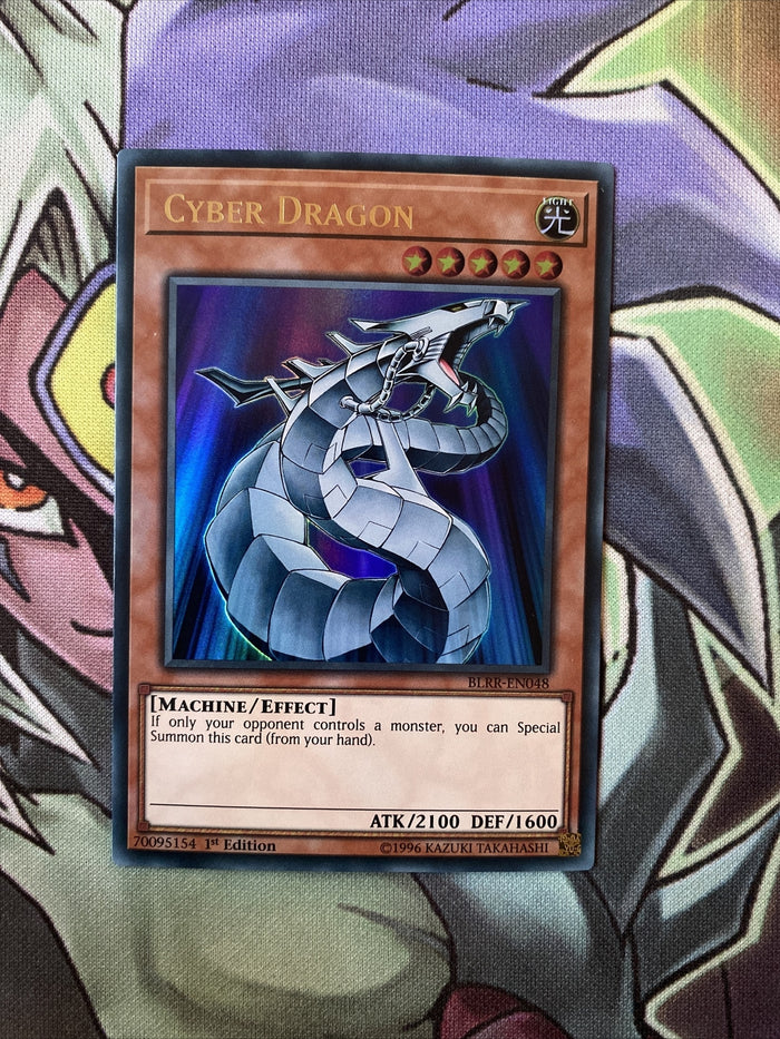 BLRR-EN048 Cyber Dragon Ultra Rare 1st Edition NM Yugioh Card