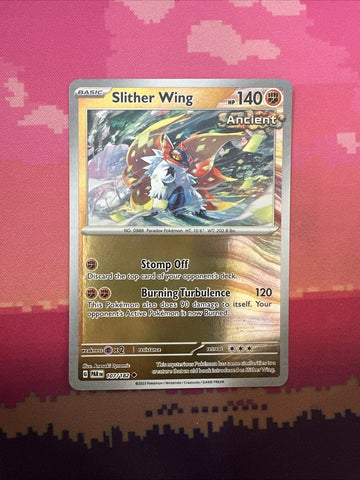 Pokemon Card Slither Wing Paldea Evolved Reverse Holo 107/182 Near Mint