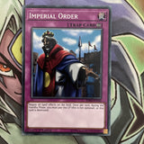 SDRR-EN040 Imperial Order Common 1st Edition NM Yugioh Card