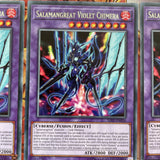 SAST-EN034 x3 Salamangreat Violet Chimera - Rare - 1st Edition Yugioh