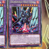 SAST-EN034 x3 Salamangreat Violet Chimera - Rare - 1st Edition Yugioh