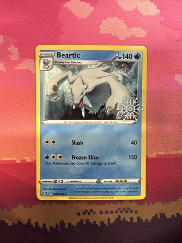 Pokemon Card Beartic Advent Calendar Holo 049/189 NM