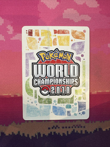 Pokemon Card Pokemon Collector World Championships 2010 97/123 Near Mint (back)