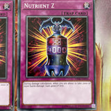 OP08-EN024 - Nutrient Z Yugioh cards OTS pack NM x3