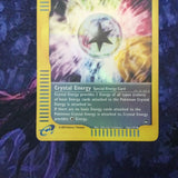 Pokemon Crystal Energy Reverse Holo Aquapolis 146/147 Near Mint Condition