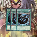 SD4-EN016 x3 Mystical Space Typhoon Common Excellent Condition Yugioh