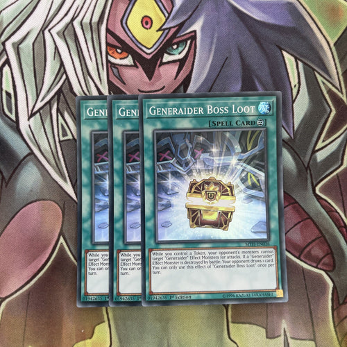 MYFI-EN036 x3 Generaider Boss Loot Super Rare Excellent Conditon Yugioh