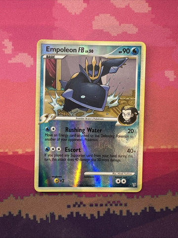 Pokemon Card Empoleon Triumphant Reverse Holo Rare 27/147 Near Mint