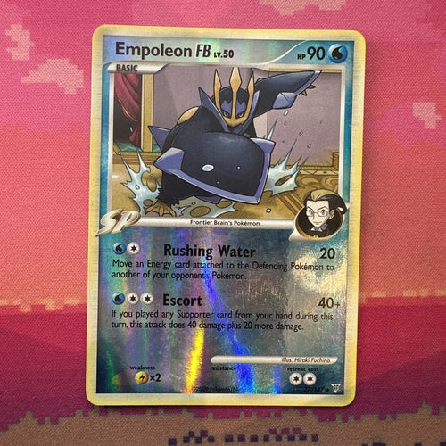 Pokemon Card Empoleon Triumphant Reverse Holo Rare 27/147 Near Mint